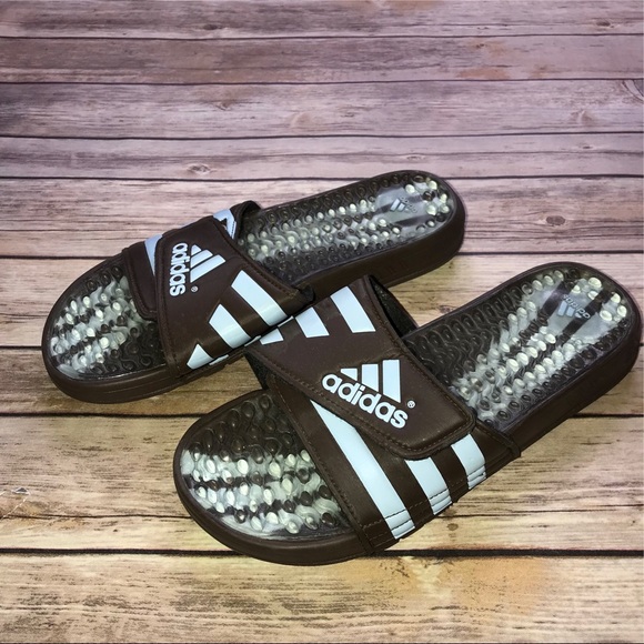 adidas brown sandals